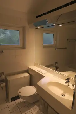 Ein Badezimmer in der Unterkunft Landhaus 906