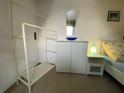 Ein Bett oder Betten in einem Zimmer der Unterkunft Ferienwohnung Maifeldtraum