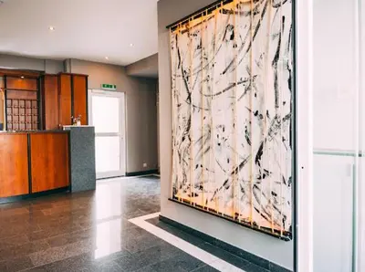 Küche/Küchenzeile in der Unterkunft Premium Apartments Koblenz