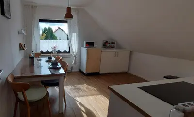 Küche/Küchenzeile in der Unterkunft Haus Erika