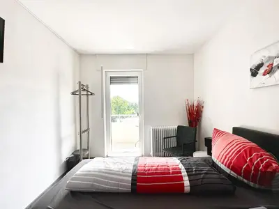 Ein Bett oder Betten in einem Zimmer der Unterkunft Gästehotel Lucendi Premium Lounge