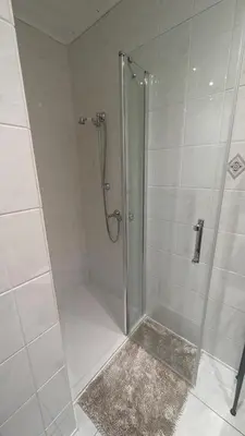 Ein Badezimmer in der Unterkunft Ferienwohnung in der Vulkaneifel 