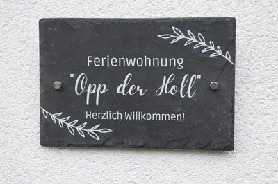 Ein Zertifikat, Auszeichnung, Logo oder anderes Dokument, das in der Unterkunft Ferienwohnung in der Vulkaneifel 