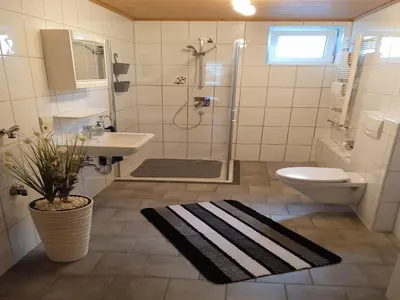 Ein Badezimmer in der Unterkunft Tranquil Getaway in Scenic Roes