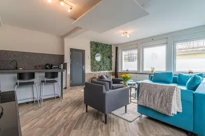 Küche/Küchenzeile in der Unterkunft Gemütliches Apartment in Neuwied