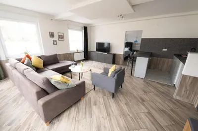 Küche/Küchenzeile in der Unterkunft Gemütliches Apartment in Neuwied