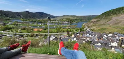 Naturlandschaft in der Nähe der Ferienwohnung