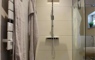 Ein Badezimmer in der Unterkunft Lovely Apartment In Burgen With Wifi