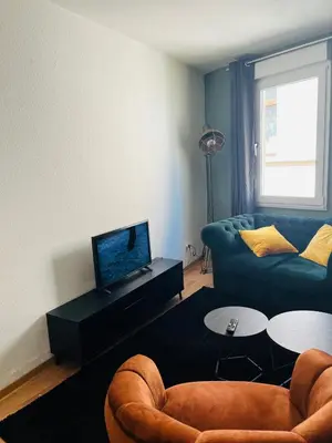 Ein Sitzbereich in der Unterkunft Meyver Cochem Centrum.