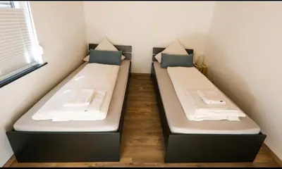Ein Bett oder Betten in einem Zimmer der Unterkunft B&B Malú am Ring