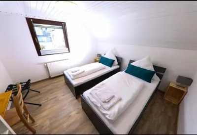Ein Bett oder Betten in einem Zimmer der Unterkunft B&B Malú am Ring