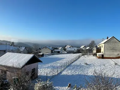 Wohnung mit Panoramablick im Winter