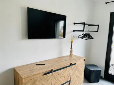TV/Unterhaltungsangebot in der Unterkunft Ferienwohnung Sofie