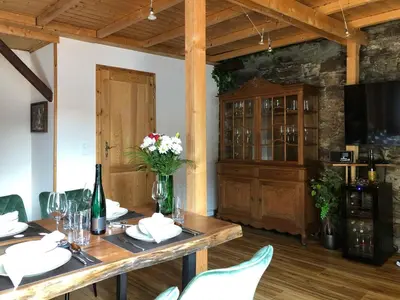 TV/Unterhaltungsangebot in der Unterkunft Ferienhaus-Am-Alten-Stadttor