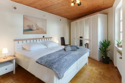 Ein Bett oder Betten in einem Zimmer der Unterkunft Casa Benedicta