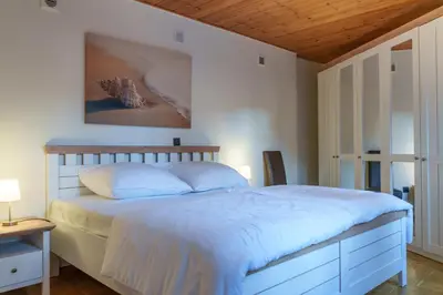 Ein Bett oder Betten in einem Zimmer der Unterkunft Casa Benedicta