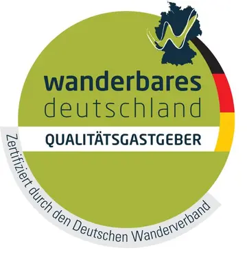 Ein Zertifikat, Auszeichnung, Logo oder anderes Dokument, das in der Unterkunft NEU! 3 Sterne Ferienwohnung Loreley DTV Klassifizierung ausgestellt ist