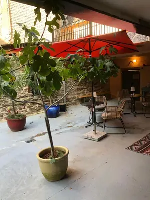 Ein Patio oder anderer Außenbereich in der Unterkunft Excellent house