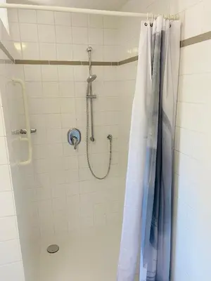 Ein Badezimmer in der Unterkunft Ferienwohnung Am Maarbach