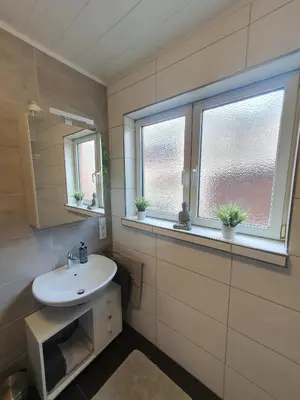 Ein Badezimmer in der Unterkunft Ferienwohnung Moselglück