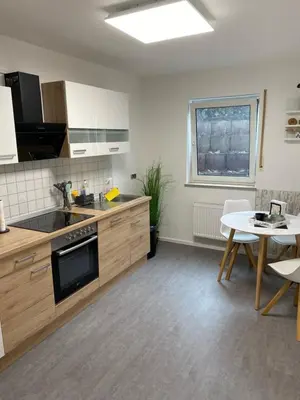 Küche/Küchenzeile in der Unterkunft Apartment im Grünen bei Koblenz