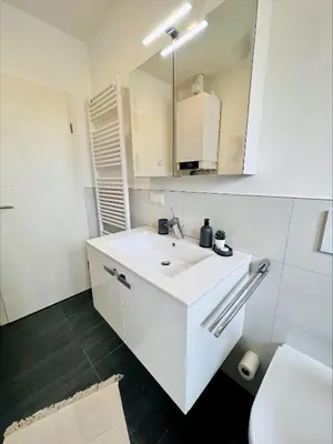 Ein Badezimmer in der Unterkunft Immo-Vision Komfort & Entspannung Koblenz-Hauptbahnhof-Zentral