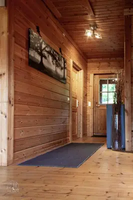 Grundriss der Unterkunft Holzblockhaus, Eifel