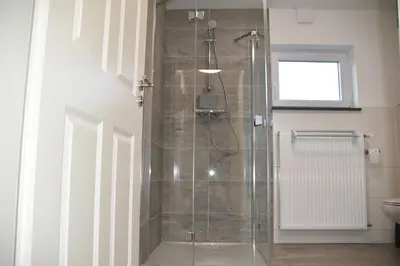 Ein Badezimmer in der Unterkunft Ferienwohnung-Naurath
