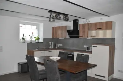Küche/Küchenzeile in der Unterkunft Ferienwohnung-Naurath