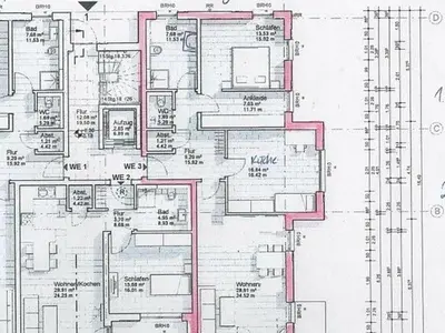 Grundriss der Unterkunft Ferienwohnung im Kirschfeld - 5*