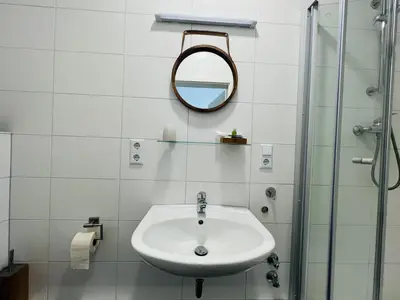 Ein Badezimmer in der Unterkunft Hotel My My
