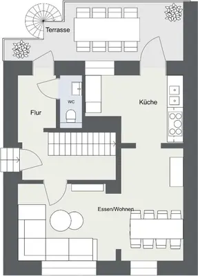Grundriss der Unterkunft NEU!!! Moselbleibe Ferienhaus 1903