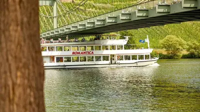 Blick auf einen Fluss in der Nähe der Ferienwohnung