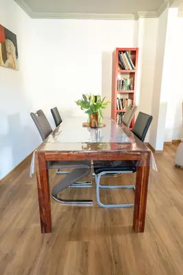 Die Bibliothek in der Ferienwohnung
