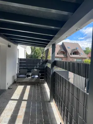 Ein Sitzbereich in der Unterkunft Casa Di Monaco