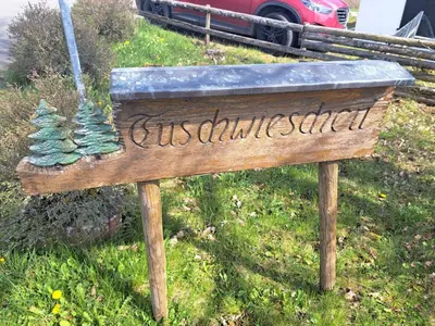 Naturlandschaft in der Nähe des Ferienhauses