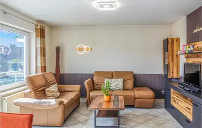 Ein Sitzbereich in der Unterkunft Nice Home In Bad Ems With Kitchen