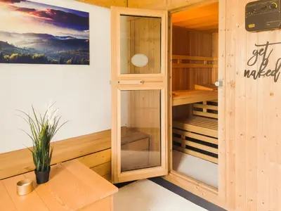 Grundriss der Unterkunft NOVA Romantic Luxus Relax Apartments mit Sauna, Nürburgring, Adenauer Forst