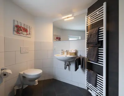 Ein Badezimmer in der Unterkunft Gut Magdalenenhof