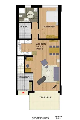 Grundriss der Unterkunft Ferienhaus Sonnenaufgang