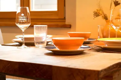 Getränke in der Unterkunft Haus in Spay an der Mosel mit Sauna