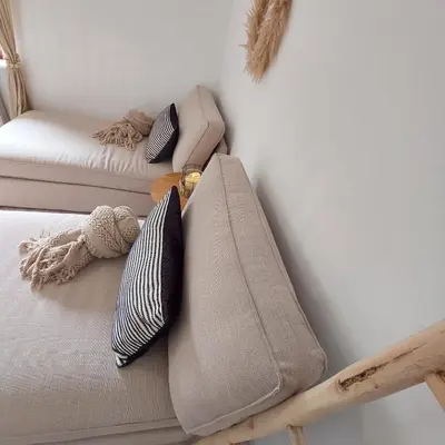 Ein Bett oder Betten in einem Zimmer der Unterkunft Koje1